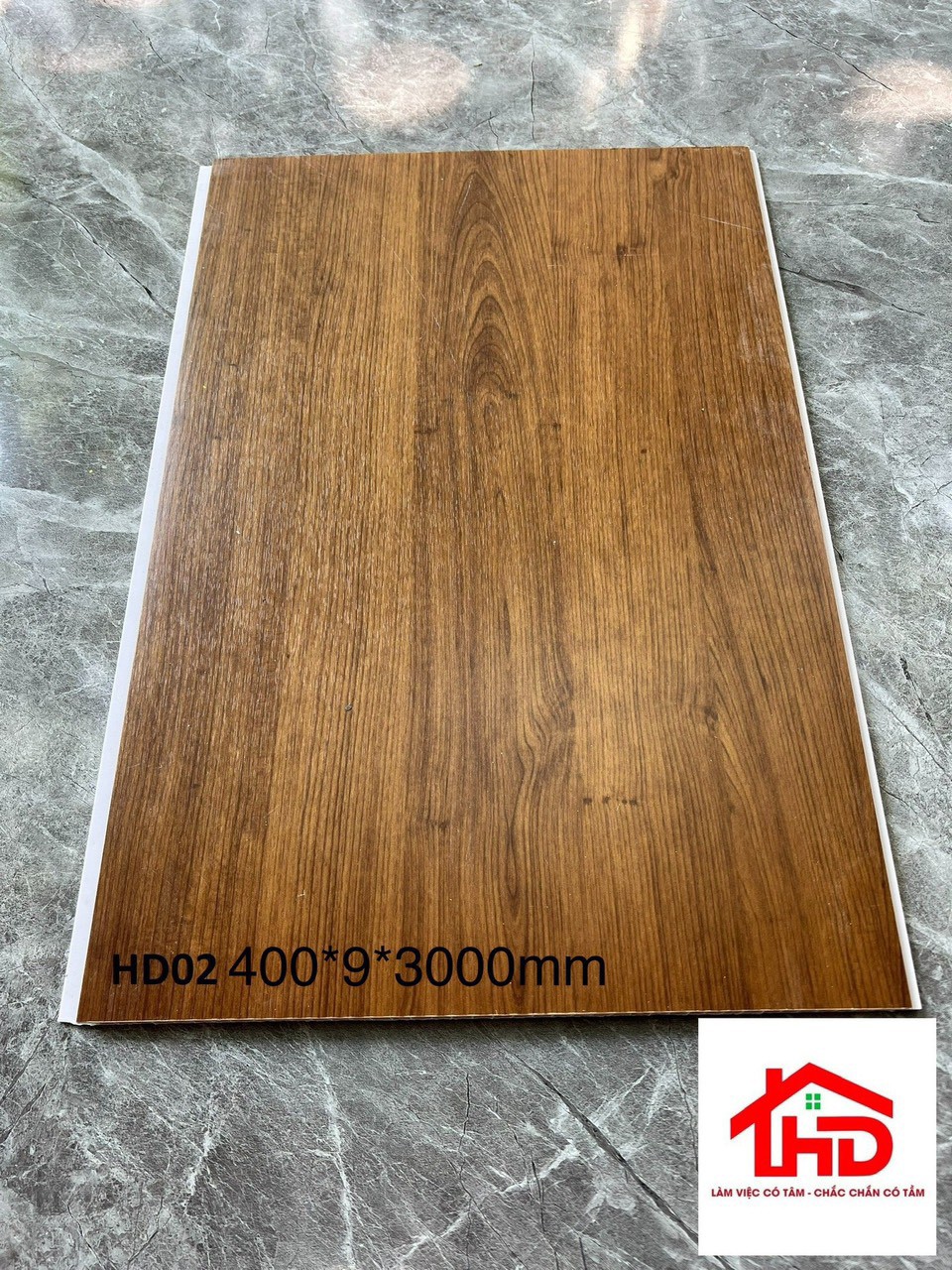 Tấm Ốp Nhựa Nano HD Vân Gỗ-HD02 - Ảnh 3