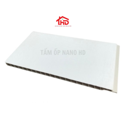 Tấm Ốp Nhựa Nano HD Trắng Vải-HD03