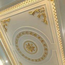 Trần Dát Vàng Kết Hợp Mâm Trần 1M2