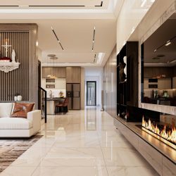 Thiết Kế 3D Nội Thất Phòng Bếp
